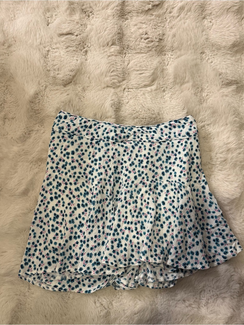 Princess Polly Floral Ruffle Mini Skirt